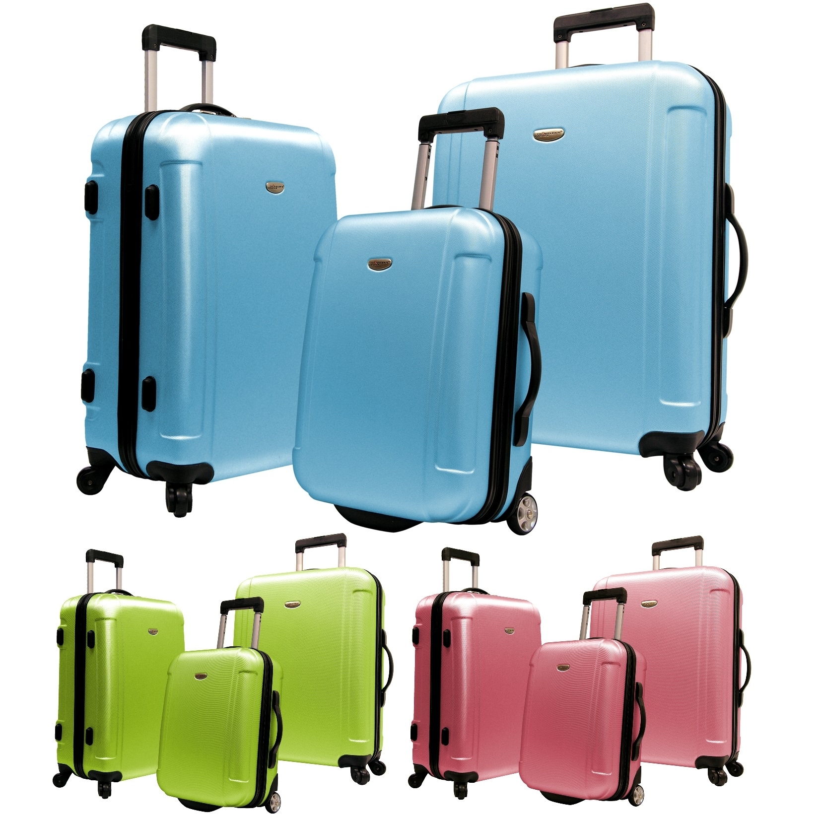Traveler's Choice Freedom 3-Piece Ultra-Lightweight Hardside Spinners & Roller Luggage Set - 21" 25" 29" - image 1 of 10