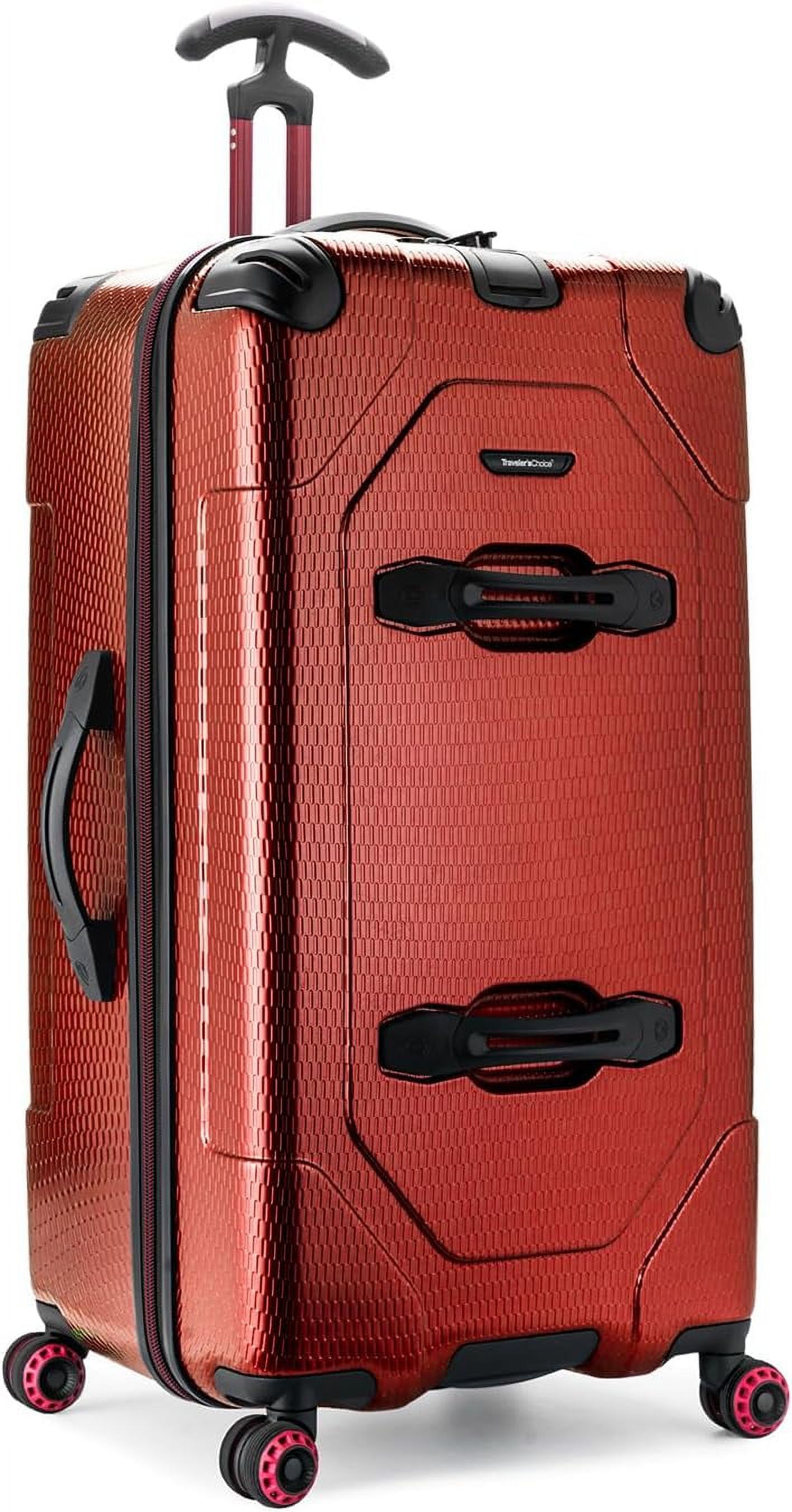 Traveler's Choice Maxporter II Hardside Polycarbonate Suitcase with