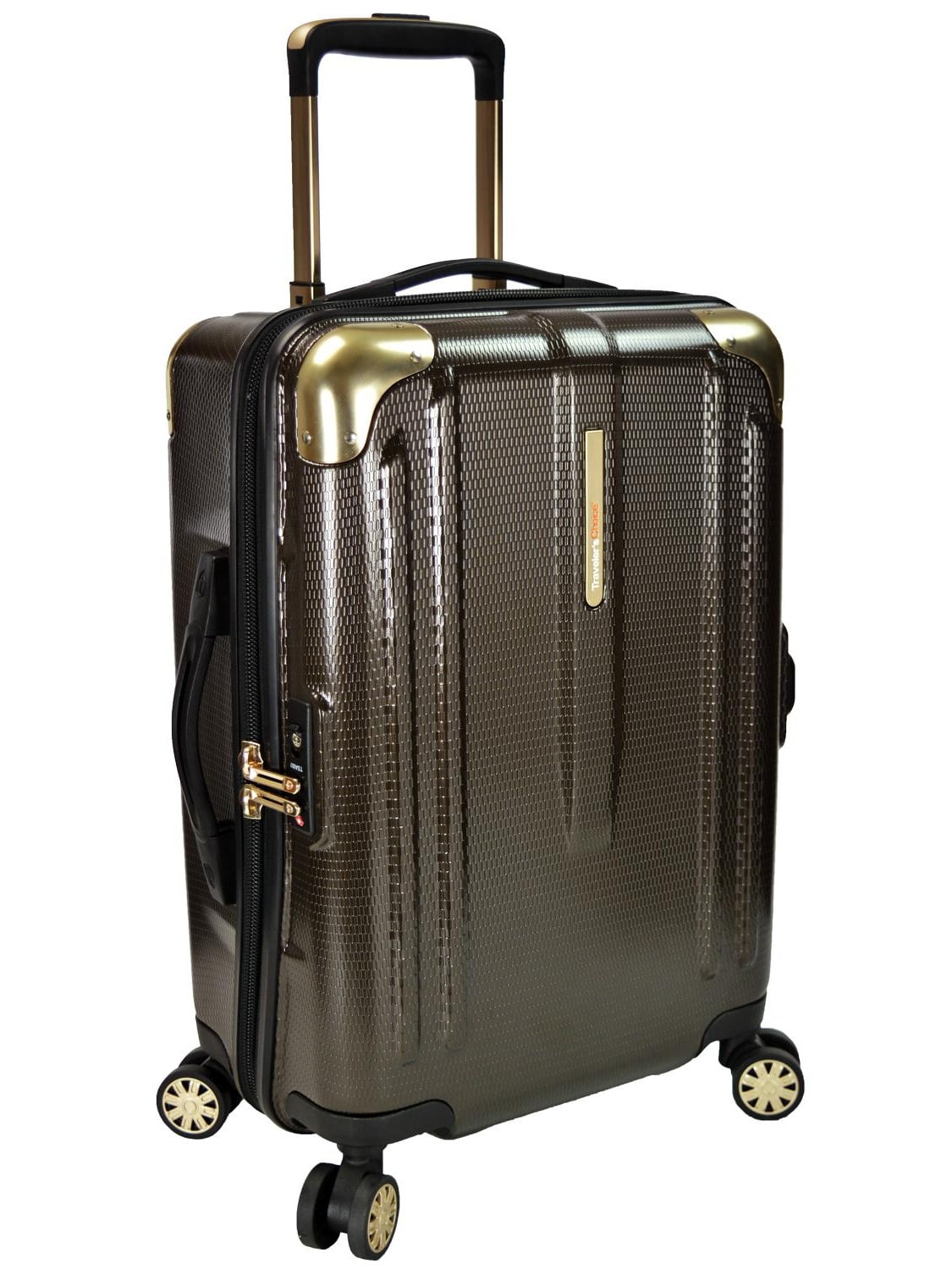 Traveler's Choice New London II Hardside Expandable Spinner Luggage, Navy, Carry-on 22-Inch 並行輸入品 Traveler\u0027s Choice New London II Hardside Expandable Spinner