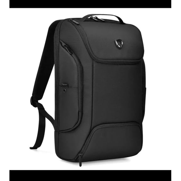 Traveler's Choice TC00066 BREENON Black Computer Laptop 19" Backpack USB Port