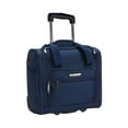 thumbnail image 1 of Travelers Club 15" Adult Underseater Carry-On Luggage, Blue, 1 of 3