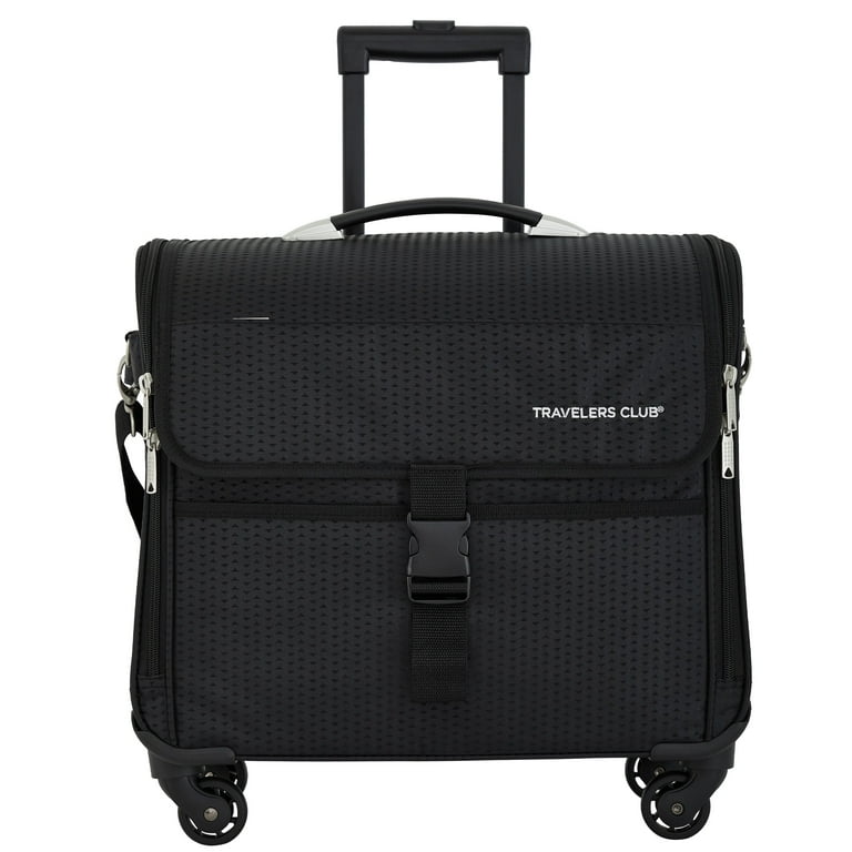 Travelers Club 17-inch Travel 4-Wheel Rolling Sewing Machine Bag