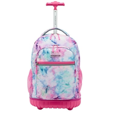 Travelers Club 18" Rolling Backpack, Tie Dye