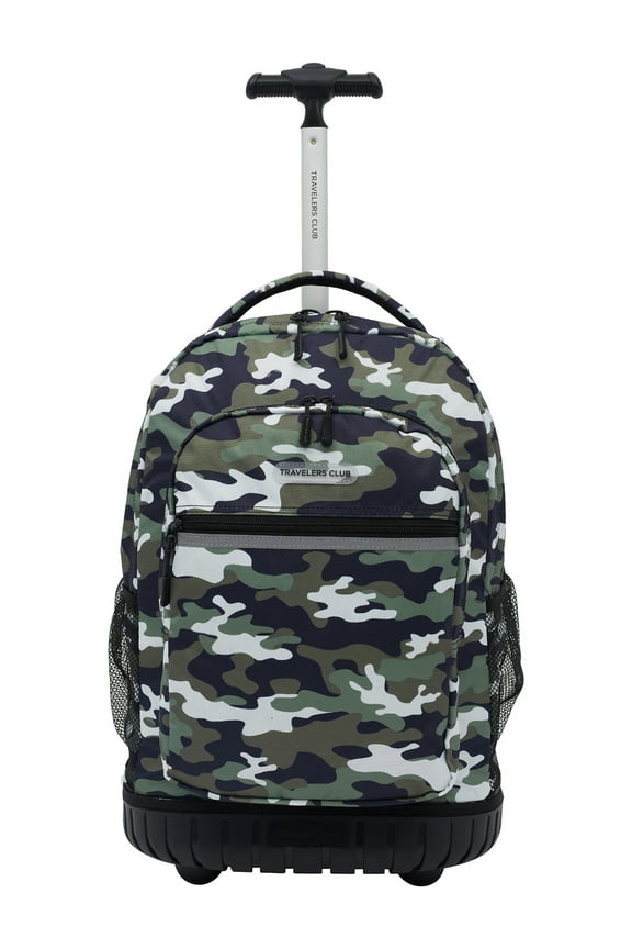 18-inch Rolling Backpack, Camouflage