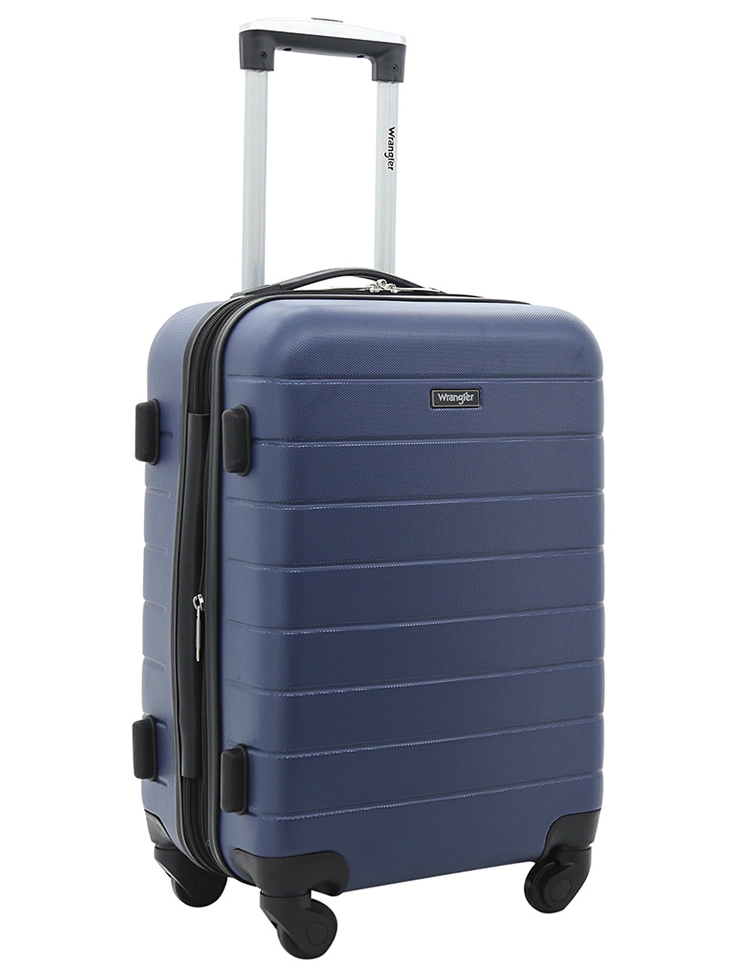 Travelers Club 20" 4 Spinner Wheels Expandable Spinner Rolling Carry-on with USB Port