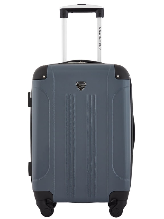 20" Hard Side Expandable Rolling Spinner Carry-on, Dark Slate