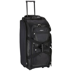 Travelers Club 30-Inch Rolling Upright Duffel Bag