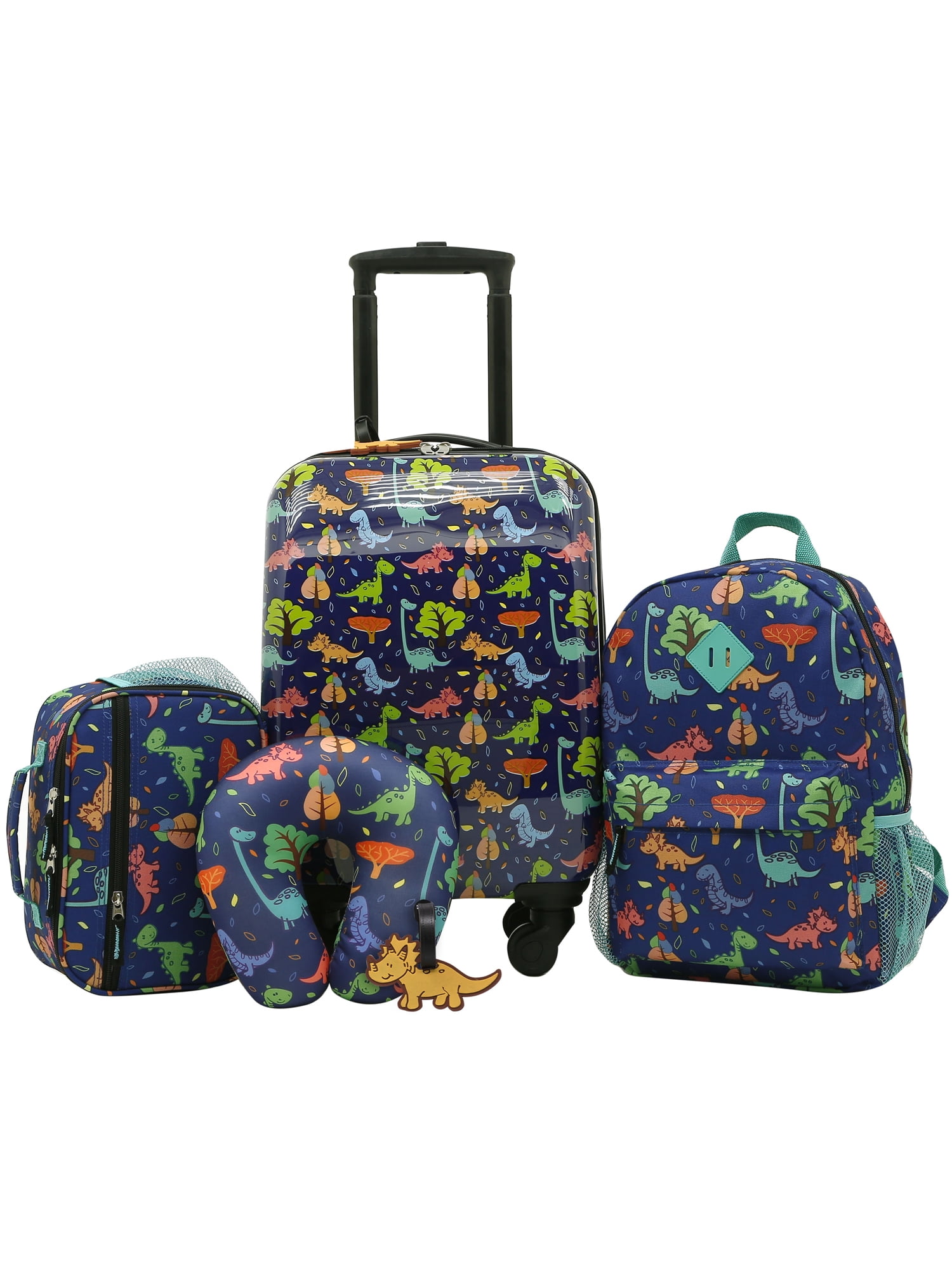 Travelers Club  5PC Kids Hardside Luggage Set – Travelers Club Luggage