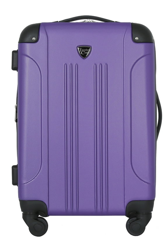 20" Hard Side Rolling Carry-On Luggage - Purple