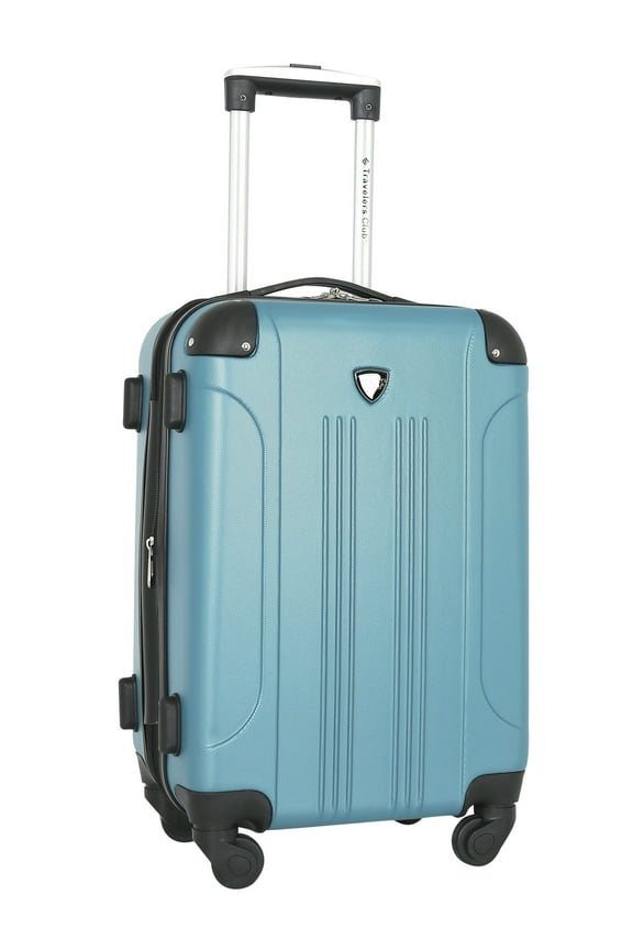 20" Hardside Expandable Rolling Carry-on Luggage, Teal
