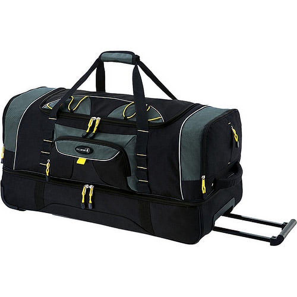 Travelers Club Jumbo 36" 2-Section Rolling Duffel with Blade Wheels - image 1 of 5