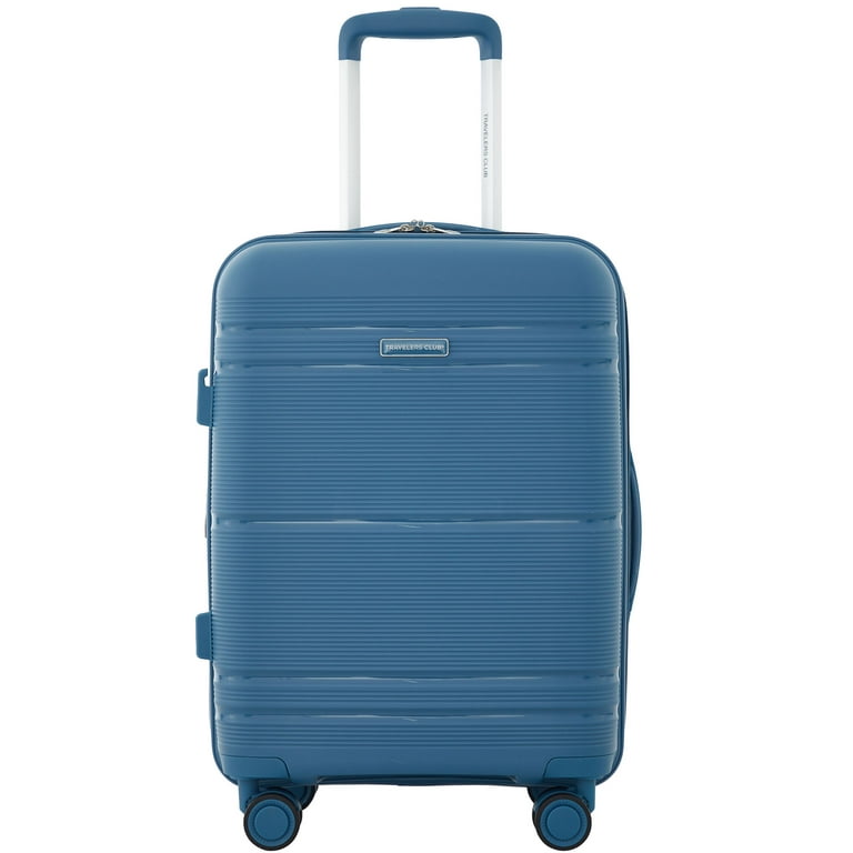 ルブラン Free Shipping! Travelers Club 22in Expandable Polypropylene Hard