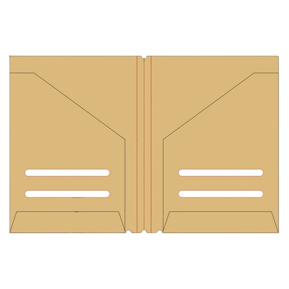 Travelers Notebook Accessories Kit Portable Kraft Paper File Folder,Refillable Travel Journal Organizer Insert Cards,Travel Accessories Supplies for Cards,Bills & Organizer (Passport Type)