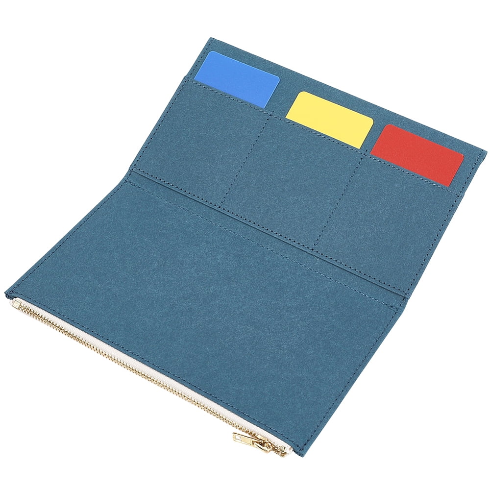 Travelers Notebook Zipper Pocket 8x4.7In Insert Pouch Refill File ...