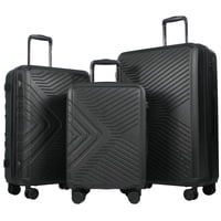 3-Piece Travelhouse Hardshell Lightweight Luggage Set (Various) only