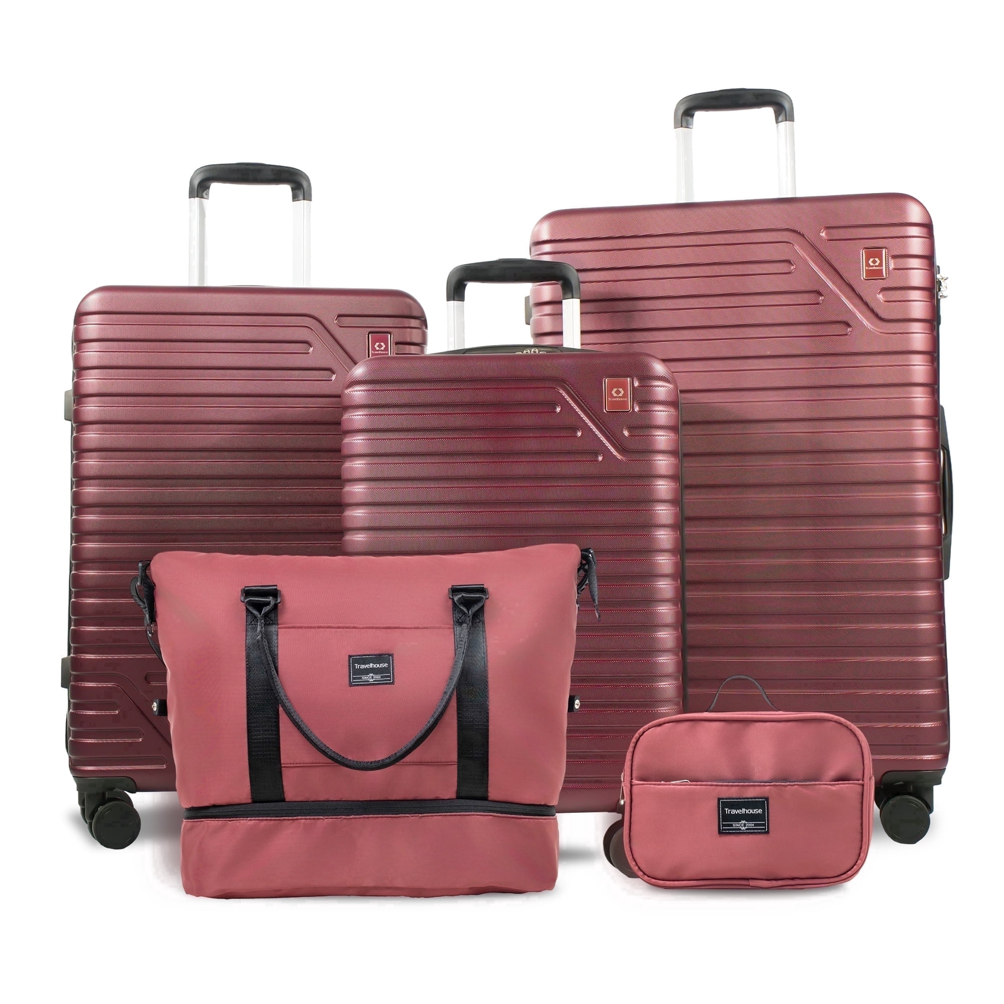 Sweet Heaven Travel Set • 5点セット￼ Travelhouse 5 Piece Hardside Luggage Set Hardshell Expandable