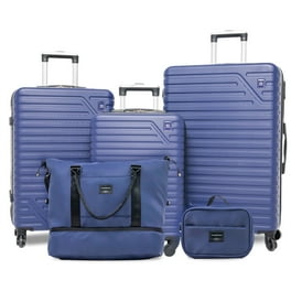 Aukfa Expandable Hardside 4-Piece Luggage Travel Set, Durable