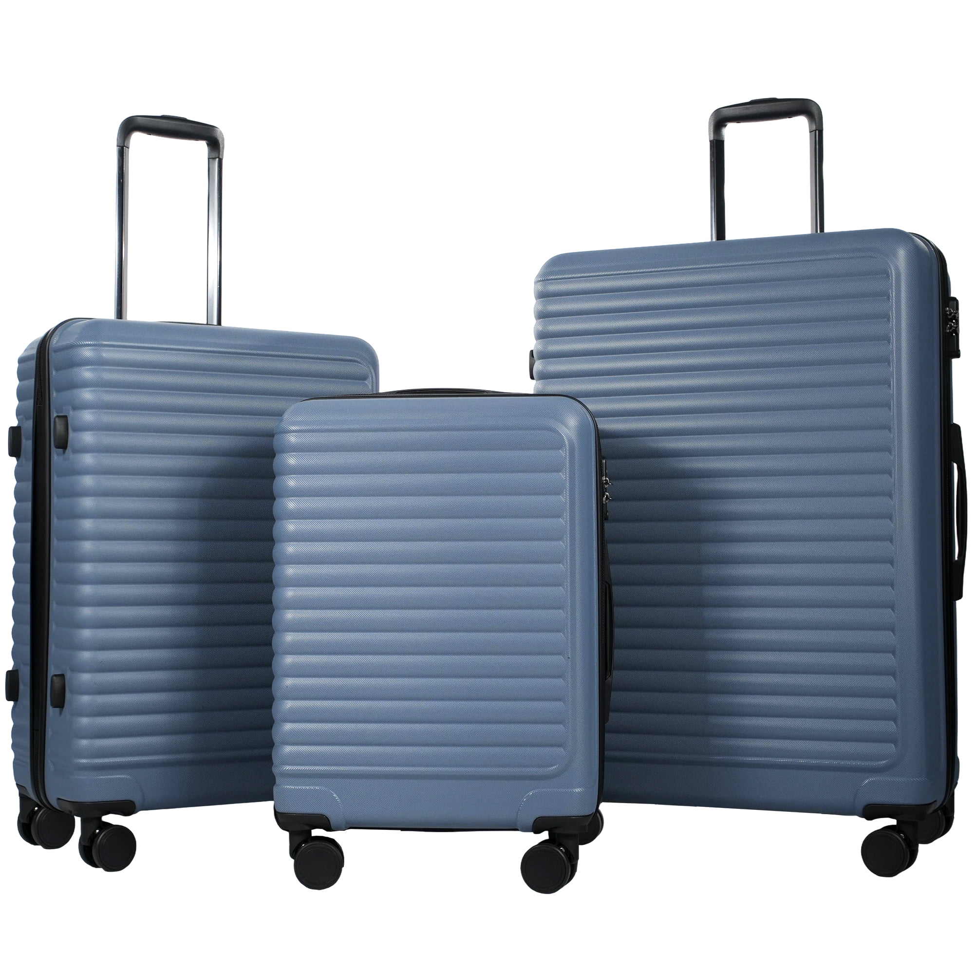 Travelhouse 3-Piece Luggage Set, Hardside, Lightweight, TSA Lock