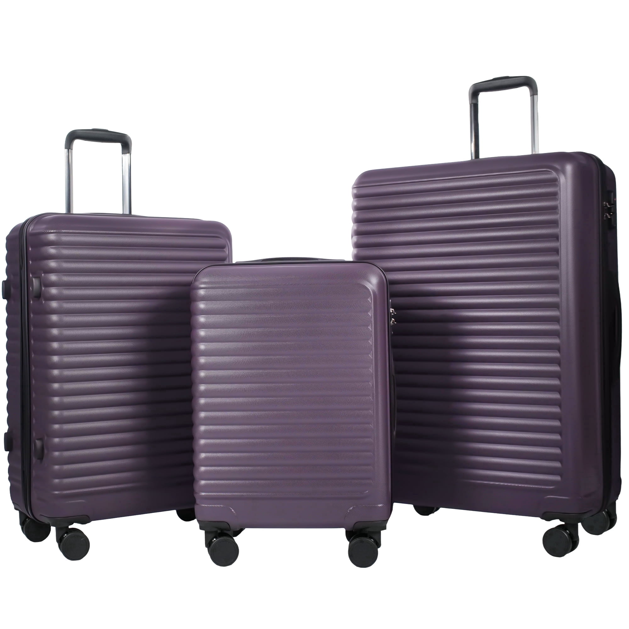 Nighttime Lovers Volume 11-20 ボックスセット Travelhouse 3-Piece Lightweight Hardshell Luggage Set with TSA