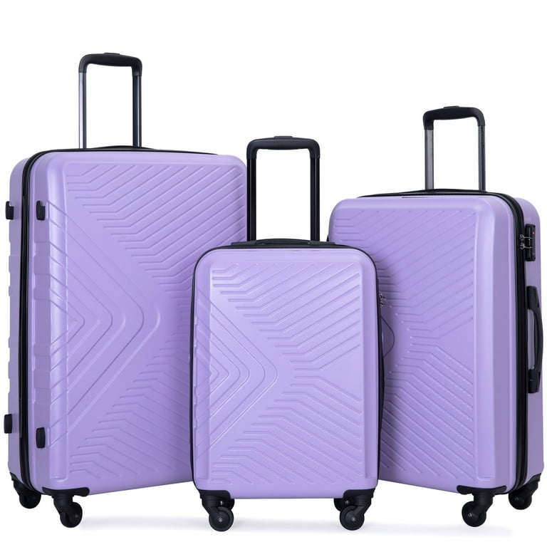 Light purple luggage new arrivals