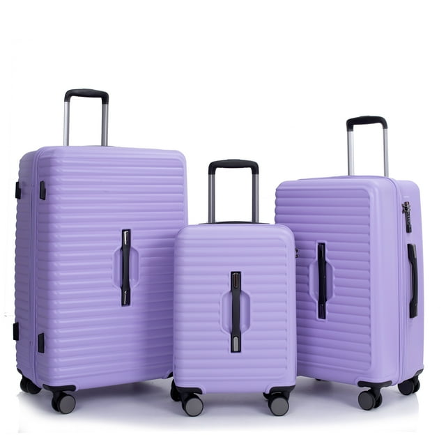 Free Shipping! Travelhouse 3 Piece Hardside Luggage Set Hardshell ...