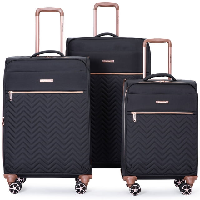 3-Piece Travelhouse Softside Lightweight Luggage Set (4 Colors) only $89.99: eDeal Info