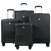 Travelhouse 4-Piece Lightweight Luggage Set with TSA Lock only