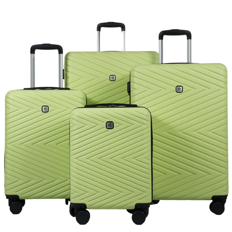 Travelhouse 4 Piece Hardshell Luggage Set, Lightweight Spinner