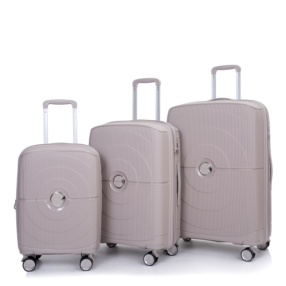 Travelhouse Luggage 3 Piece Set Hardside Hardshell Lightweight