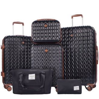 Lucas Designer Luggage Carry On Collection - Expandable 20 Inch
