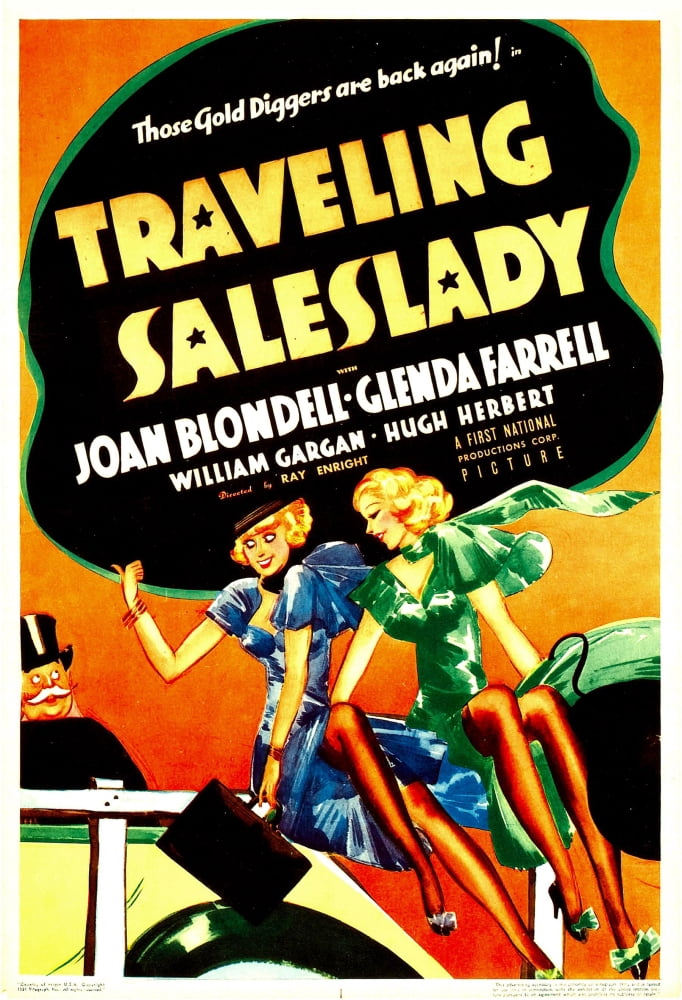 Traveling Saleslady Canvas Art - (24 x 36)