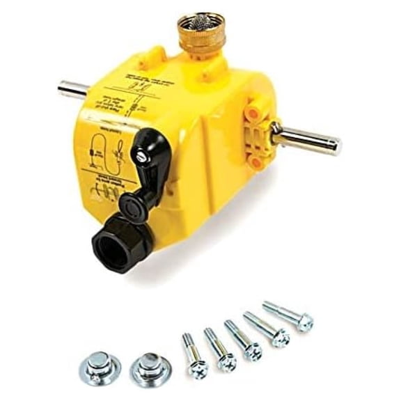 Traveling Sprinkler Motor Assembly for The Traveling Sprinkler Tractor Orbit & - Upgrade Parts for Efficient Watering (Motor Assembly Replacement) Yellow Motor Replacement