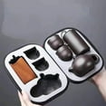 thumbnail image 1 of Traveling Tea Set Portable Quick Cup One Pot Two Cups One Pot Four Cups Purple Sand Tea Set Kung Fu Tea Set Tea Pot And Cup, 1 of 7