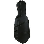 Travelite Deluxe Cello Case 4/4 Size Black Exterior, Blue Interior