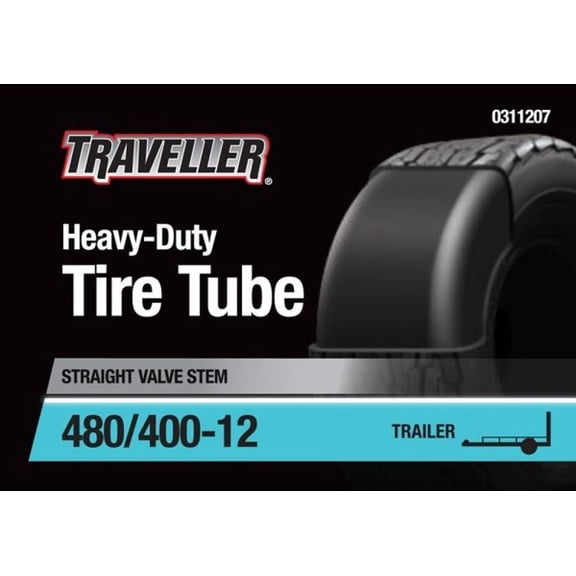 Traveller LTT-480 4/4.8-12 Trailer Inner Tire Tube with TR-13 Valve Stem