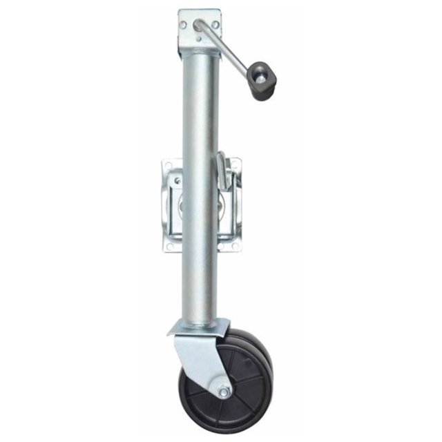 Traveller M20BA 2,000 lb. Dual Wheel Trailer Jack, Adjustable