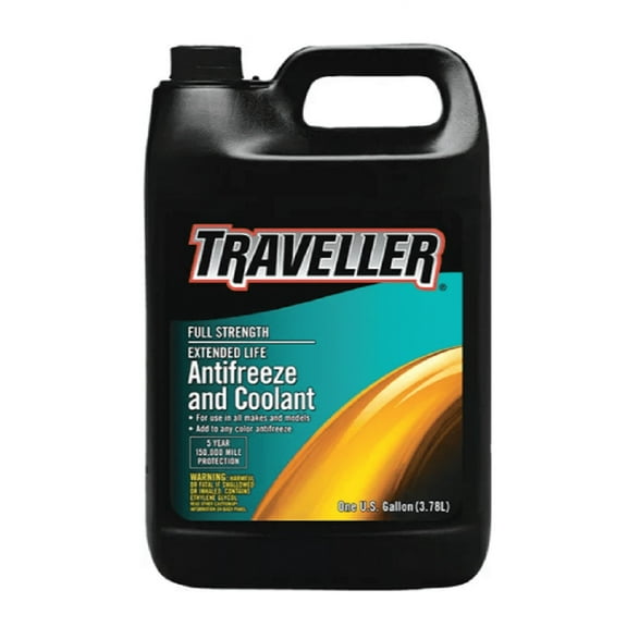 Traveller PXN0K3 Full Strength Extended Life Antifreeze & Coolant, 1 gal.