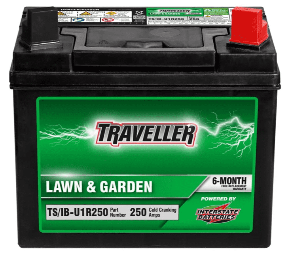 Traveller Powered by Interstate U1R250 12V 310CA Rider Mower Battery