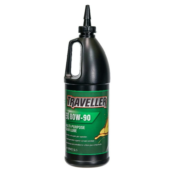 Traveller T805379 Gear Lube SAE 80W-90 Professional Lubrication, 1 quartz