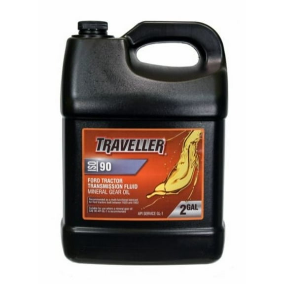 Traveller T806600 Ford Tractor IS0 90 Transmission Fluid Mineral Gear Oil 2 gal.
