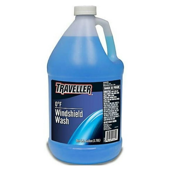 Traveller TSN0E3 0-Degree F All-Weather Windshield Wash, 1 gal.