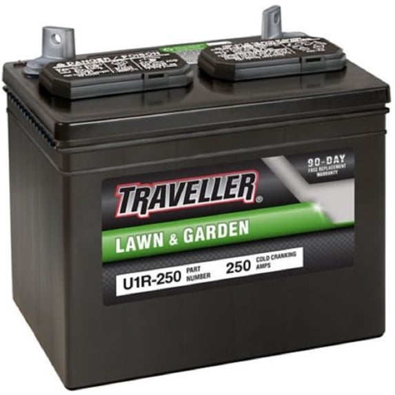 Traveller U1R-250 Rider Mower Battery 12V 313A Rechargeable - Walmart.com