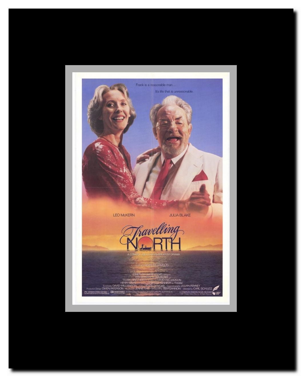 Travelling North Framed Movie Poster