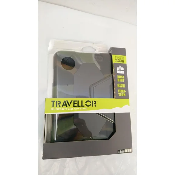 Travellor Military-Duty Case With Stand For Kindle Fire Hd 7"