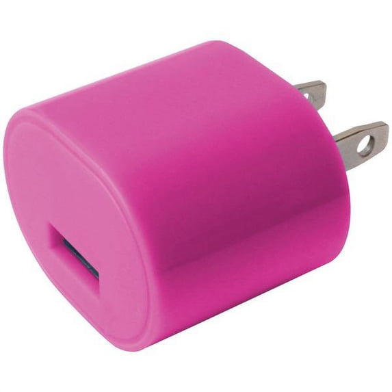 Travelocity Compact USB Wall Charger - Pink