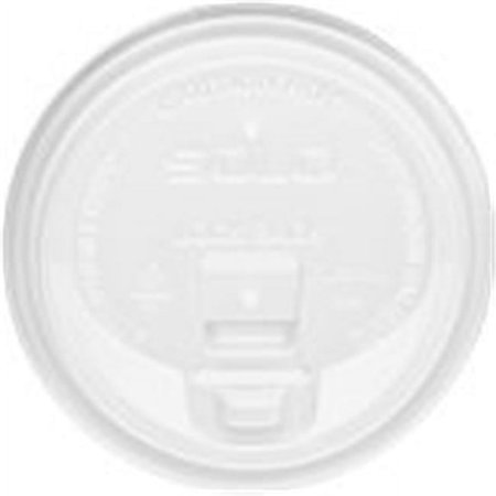 Travelock Reclosable Dome Lid, White - Case of 1000