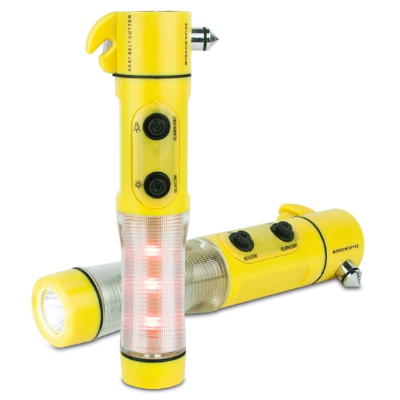 Travelon 12240-650 Plastic Emergency Car Tool - Yellow