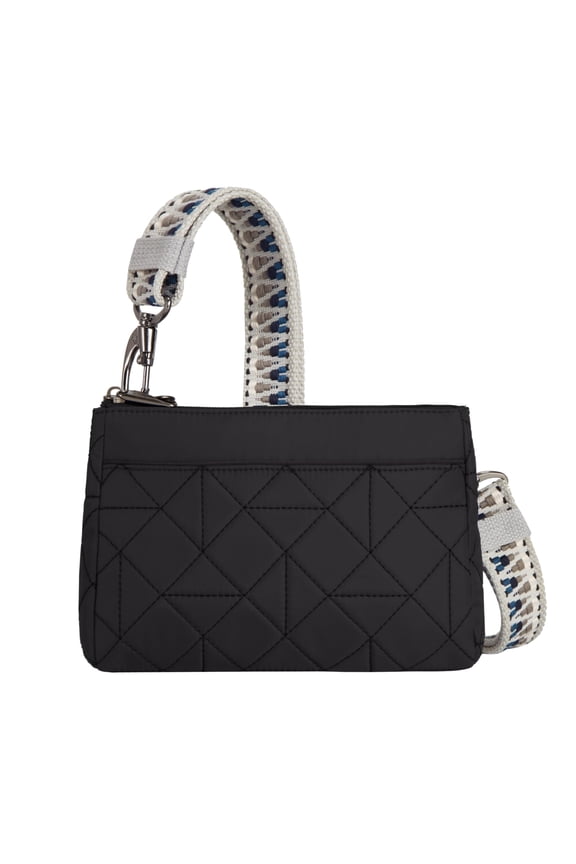 Anti-Theft Boho Clutch Crossbody, Black