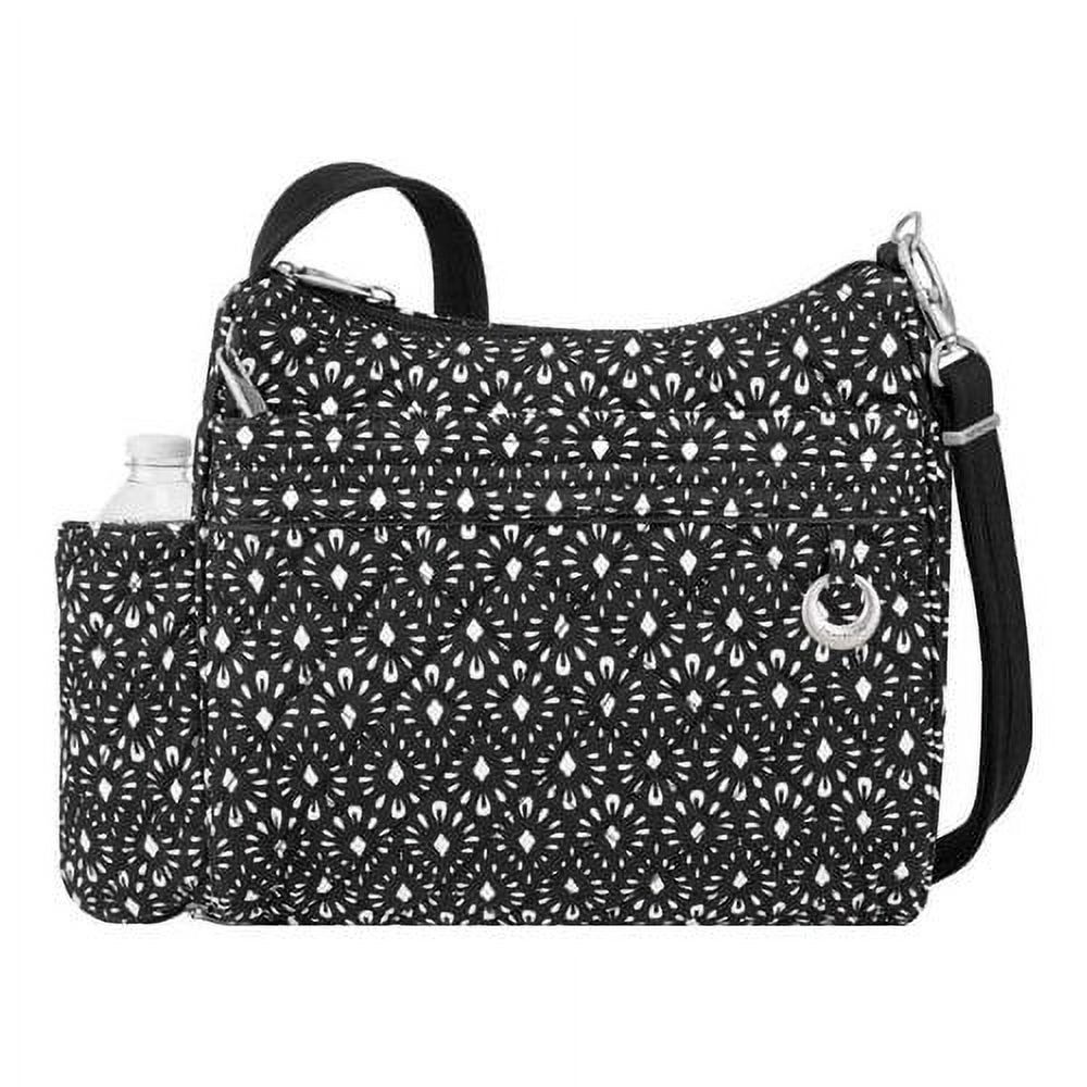 Travelon AntiTheft Boho Square Crossbody Geo Shells AntiTheft Boho