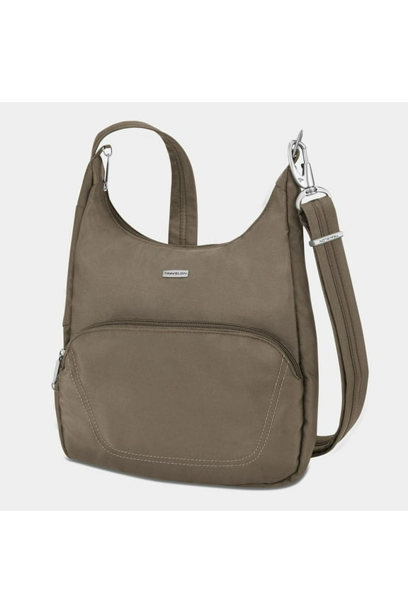 Anti-Theft Classic Essential Messenger Bag, Nutmeg